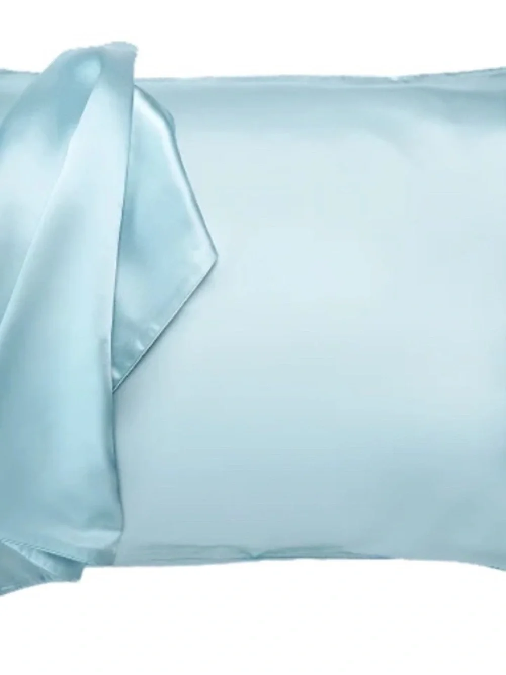 Light Blue mulberry bamboo Pillowcase